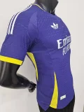 24-25 RMA Blue   Player Version Soccer Jersey 蓝