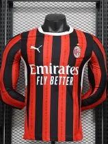 24-25 ACM Home Long Sleeve Player Version Soccer Jersey (长袖球员)