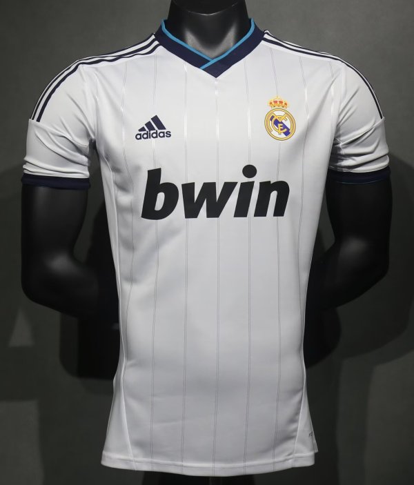2012-2013 RMA Home Player Version 球员 Retro Soccer Jersey