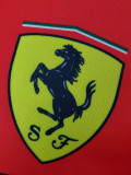 2022 Ferrari F1 Formula Red Short Sleeve Racing Suit (法拉利圆领)