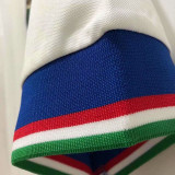 1982 Italy Away white Retro Soccer Jersey