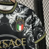 2023 Italy Special Edition Black Training Shirts #PM