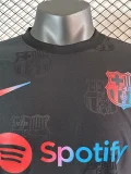 24-25 BAR Black Casual style Player Version Training Shirts *队标暗纹