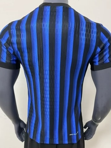 24-25 INT Blue Black Special Edition Player Version Soccer Jersey