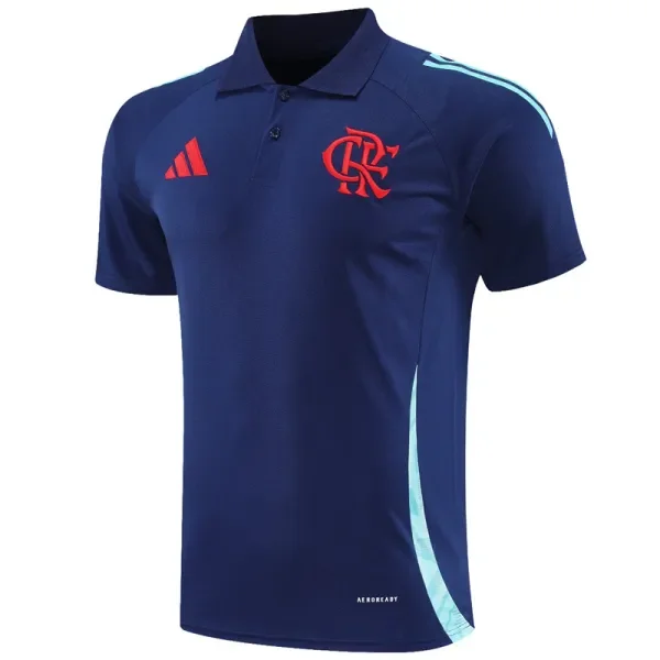 25-26 Flamengo Royal Blue Polo short sleeve