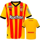 24-25 RC Lens Home Print Sponsor Fans Soccer Jersey
