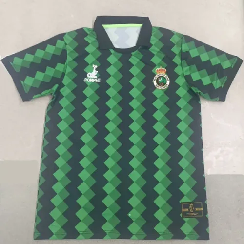 24-25 Racing de Santander Green 112th Anniversary Fans Soccer Jersey