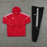 23-24 AD Red Hoodie Jacket Tracksuit #AM03