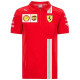 Ferrari Formula One Red Short Sleeve Racing Suit (法拉利有领)