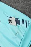 24-25 RMA Light green Hoodie Tracksuit (卫衣套装)