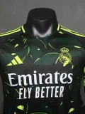 24-25 RMA Green Black Special Edition Player Version Soccer Jersey
