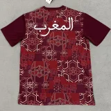 24-25 Morocco Red Training shirts