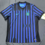 24-25 INT Blue Black Special Edition Fans Soccer Jersey