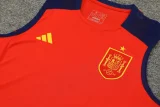 24-25 Spain Red Tank top and shorts suit