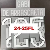 24-25 Flamengo Home Print All Sponsor Fans Soccer Jersey