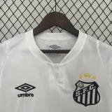 24-25 Santos FC Home (Print Sponsor) Fans Soccer Jersey