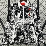2024 Japan Red & Black Double Sided Windbreaker (双面风衣)