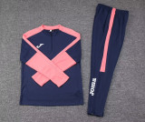 2023 JOMA Royal Blue Pink Half Pull Tracksuit #3 (半拉链)