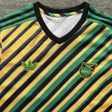 2024 JAMAICA Yellow Green Training shirts