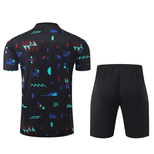 24-25 Portugal Black Training Short Suit