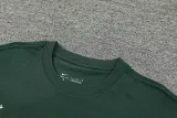 24-25 LIV Green Training Short Suit (High Quality)纯棉纱