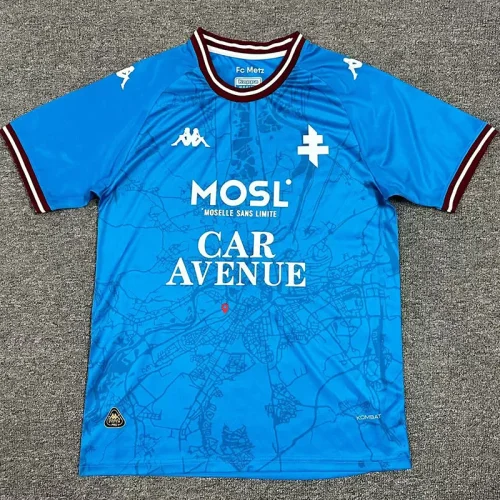 24-25 Metz Away Fans Soccer Jersey