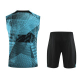 23-24 INT Blue Grey Tank top and shorts suit