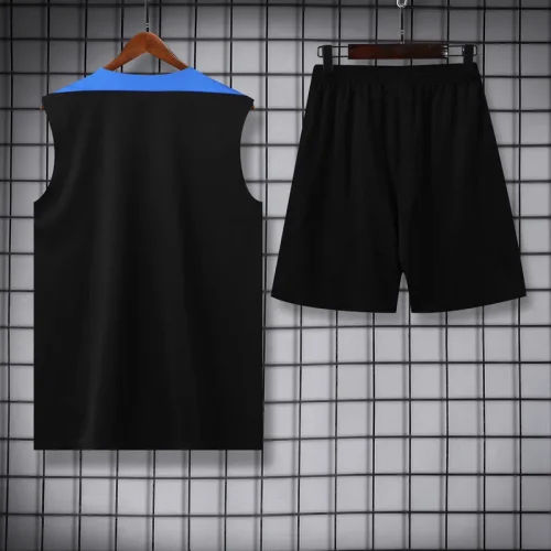 24-25 INT Black Tank top and shorts suit (条纹)
