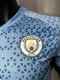 23-24 Man City Light Blue Player Version Training Shirts