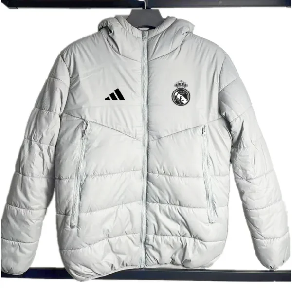 24-25 RMA White Hooded Cotton Coat #棉衣
