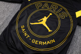 23-24 PSG Jordan Black Hoodie Jacket Tracksuit #F448