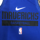22-23 Dallas Mavericks Blue NBA Training Vest