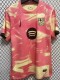 24-25 BAR Pink Yellow Special Edition Fans Soccer Jersey