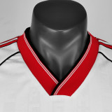 1988-1990 Man Utd Away White Retro Soccer Jersey