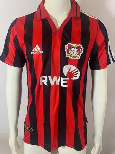 2001-2002 LeverKusen Home Retro Soccer lersey