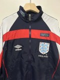24-25 England Black white windbreaker