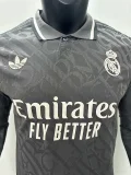 24-25 RMA Third Long Sleeve Player Version Soccer Jersey (长袖球员)