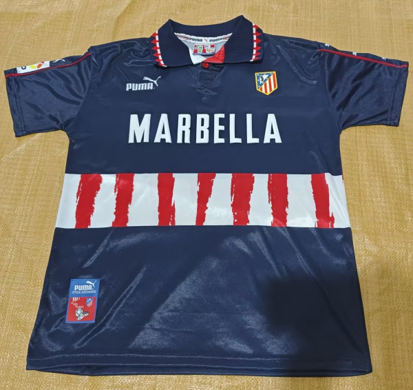 1997-1998 ATM Away Retro Soccer Jersey *带章