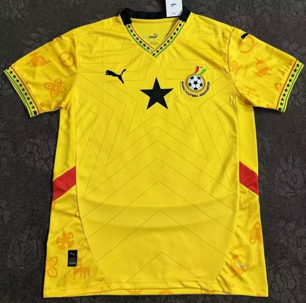24-25 Ghana Away Fans Soccer Jersey