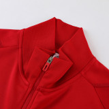 23-24 Flamengo Red Jacket Tracksuit #01
