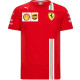 Ferrari Formula One Red Short Sleeve Racing Suit(法拉利圆领)