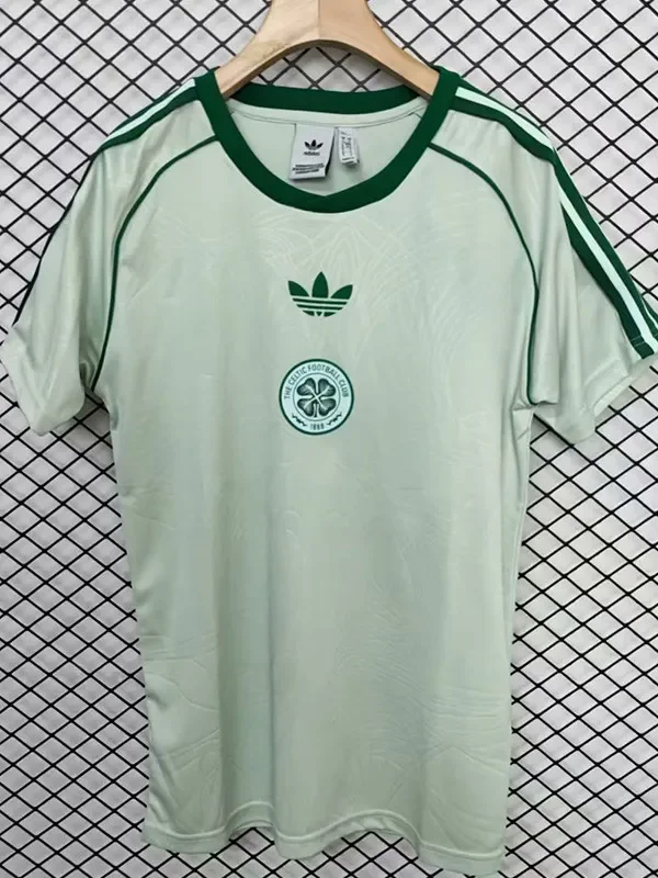 24-25 Celtic Light Green Special Edition Fans Soccer Jersey