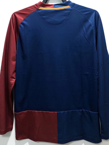 2008-2009 BAR Home Retro Long Sleeve Soccer Jersey (长袖)(UCL版有决赛字)