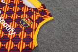 23-24 BAR Yellow Tank top and shorts suit