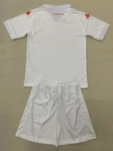 24-25 Fiorentina Away Kids Soccer Jersey