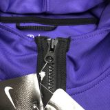 2022 Lakers Player GI Purple Zip hoodie Jacket