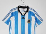 1998-1999 Argentina Home Soccer Jersey
