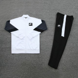 2023 NK White Jacket Tracksuit #NJ07