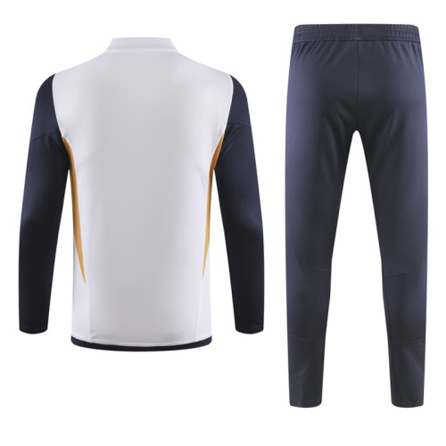 23-24 RMA White Half Pull Tracksuit (半拉链)