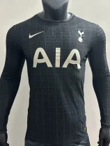 25-26 TOT Black Special Edition Long sleeve Player Version Soccer Jersey (长袖球员)